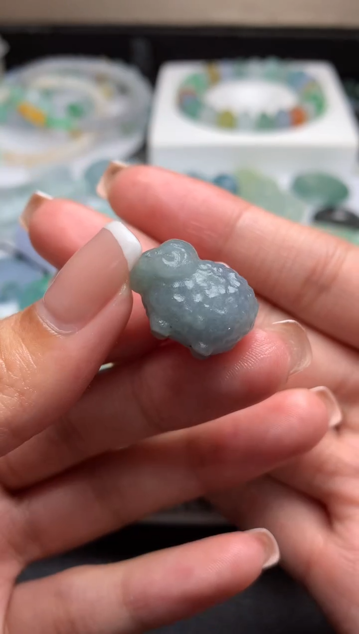 定制翡翠未镶嵌毛货