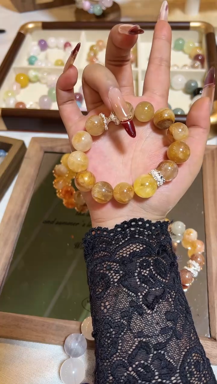 未镶嵌手串水晶天然水晶 多样性发货发其一 颜色微差（默认微瑕）