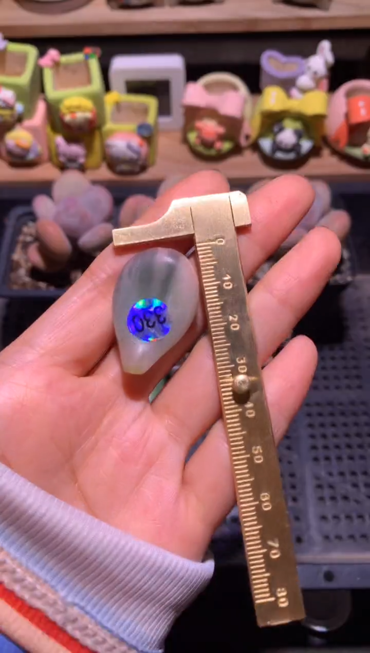 高瓷白拉丝锦叶片一片