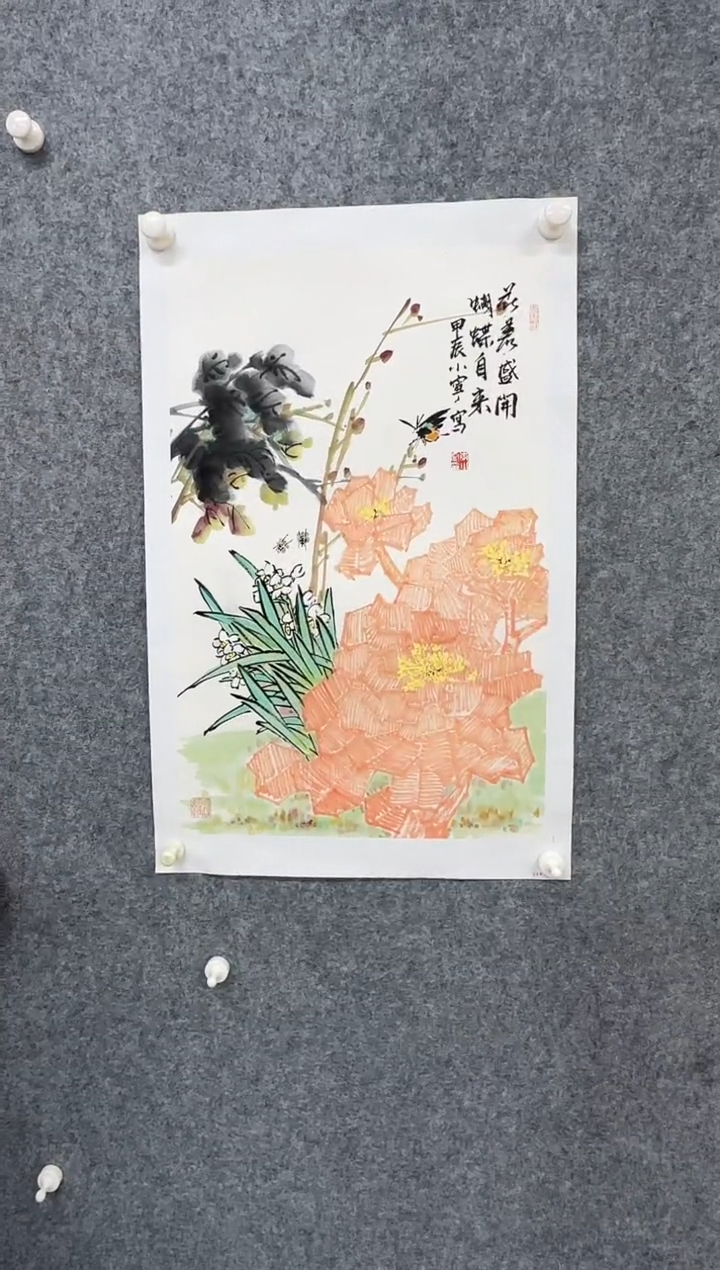 国画DH-LXN老师绘画作品