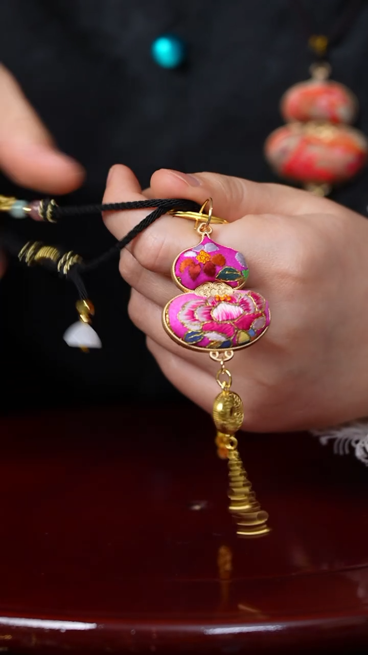 【闪购商品】织绣0801项链非遗国风手工美物