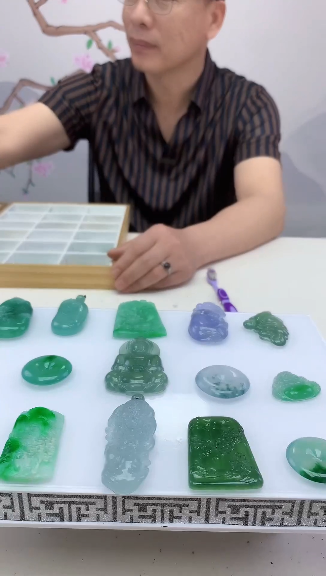 定制翡翠未镶嵌040xy-毛货