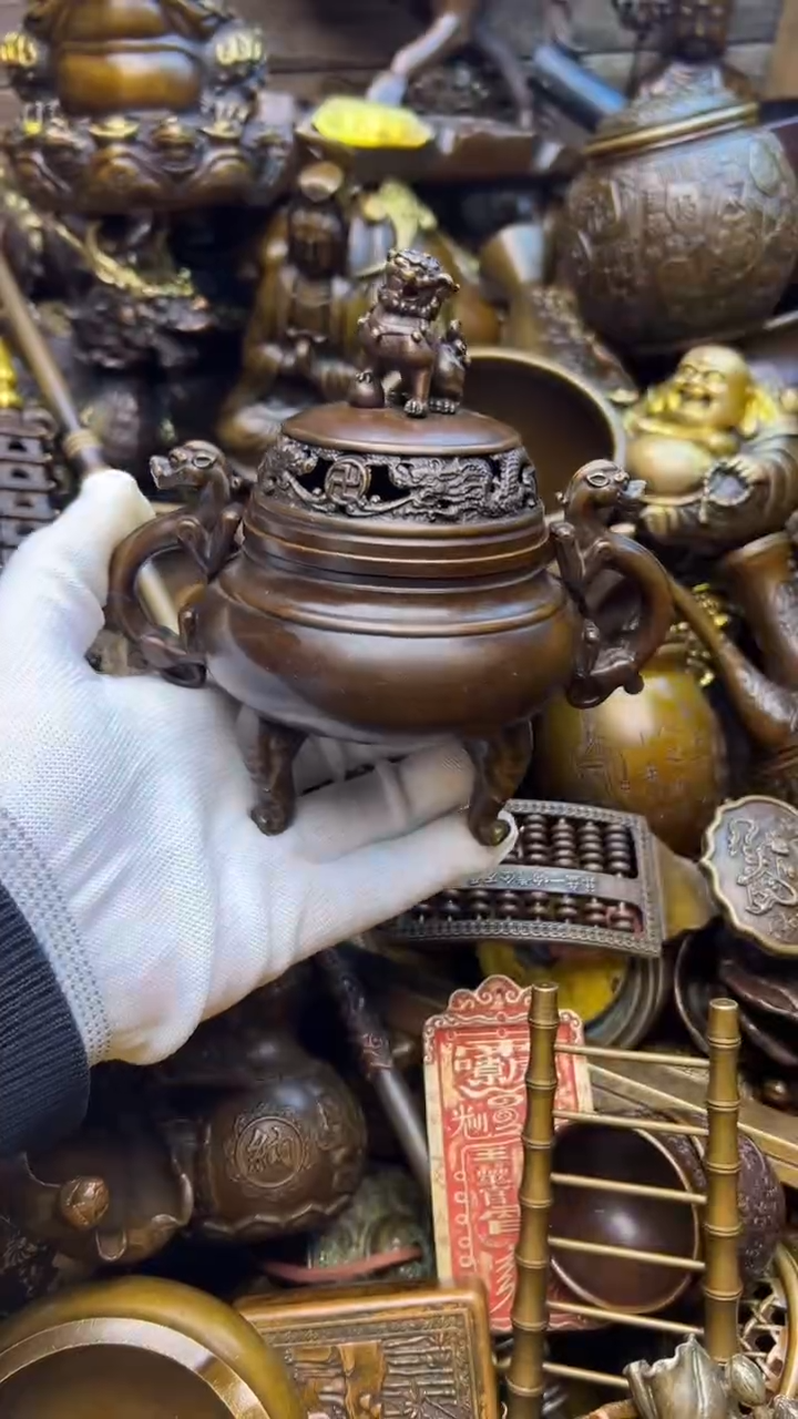 精美铜器，点击下单