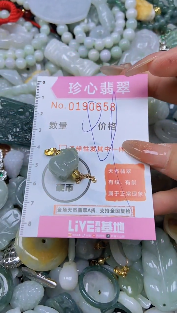 翡翠未镶嵌颈饰闪购链接0190658