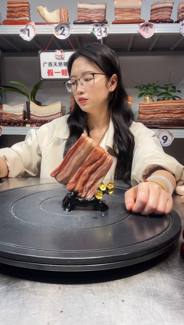 石材天然石材柳州猪肉石10-8-2.2