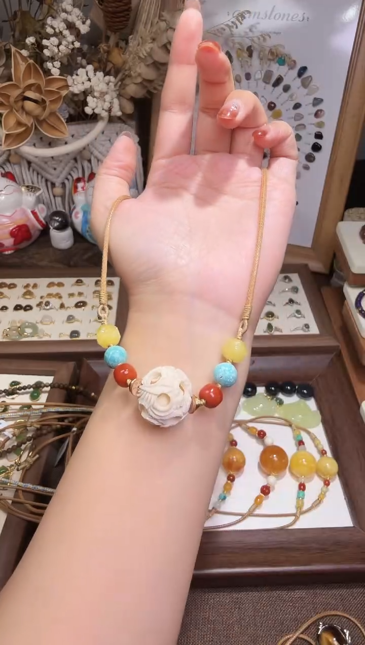 水晶摆件未镶嵌项链