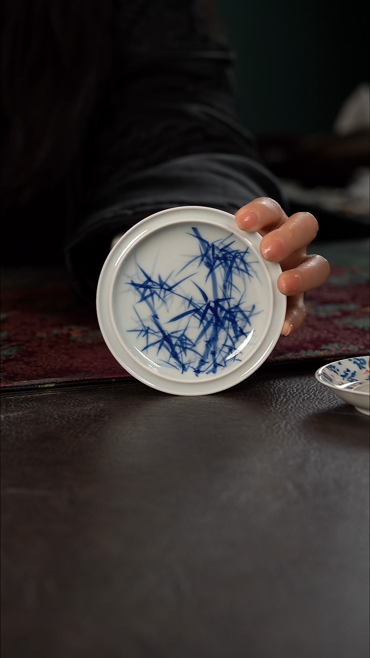 品遗HL清风竹小杯垫 随机