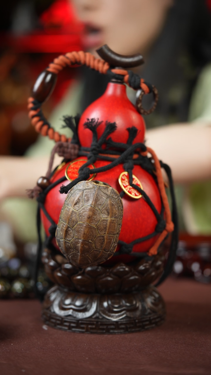 【闪购商品】138号600ml左右的非遗漆器酒葫芦