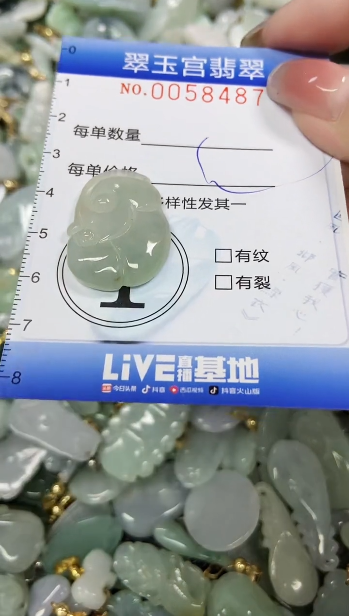 【闪购商品】翡翠颈饰未镶嵌闪购0058487