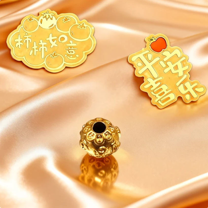 【Li专属】6m 手工六字真言 拍10送2 散珠散件配件手机贴一物一证