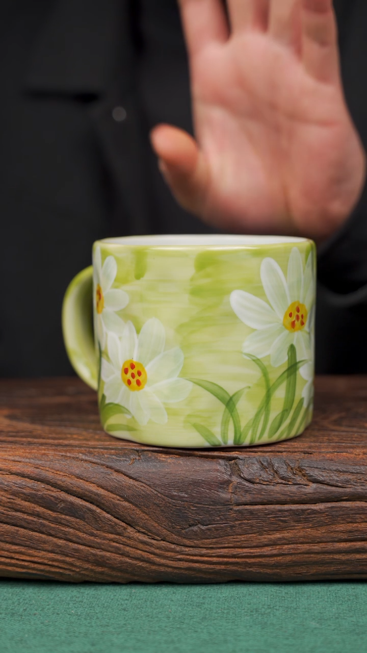 【闪购商品】瓷片81景德镇手绘釉下彩