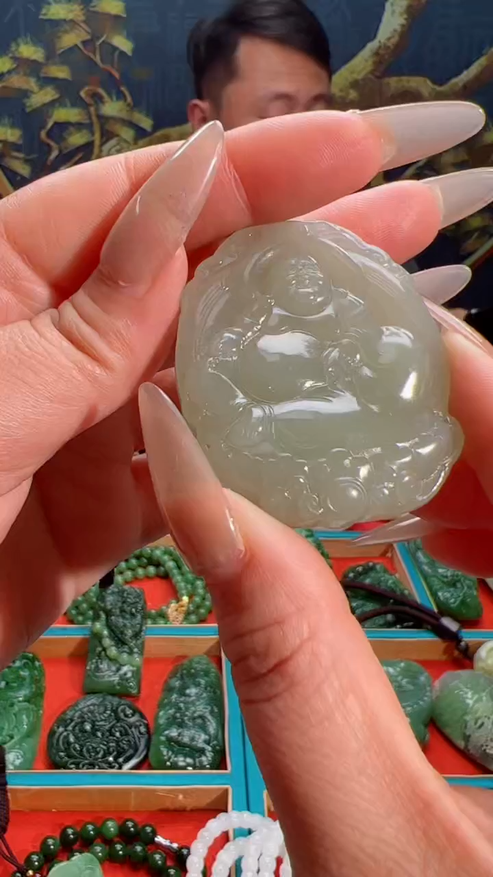 【闪购商品】和田玉吊坠未镶嵌1