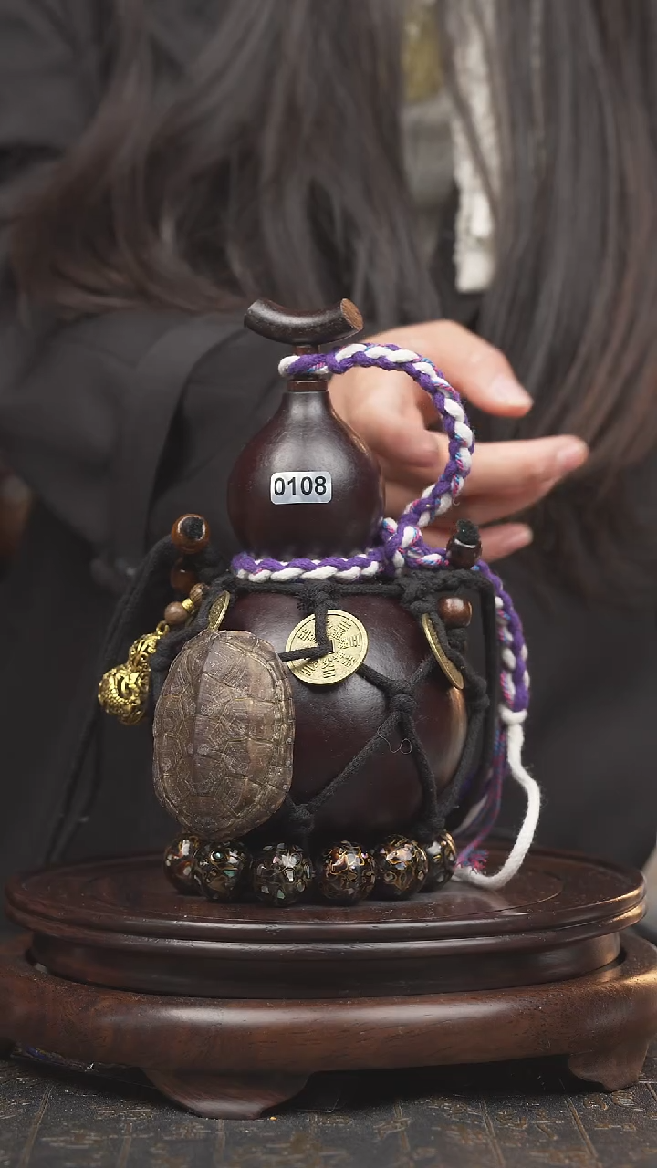 【闪购商品】108号大漆酒葫芦一物一图