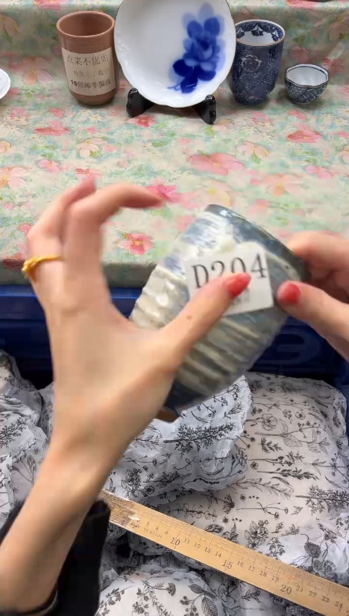 瓷片摩**西       D204