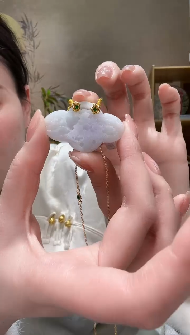 【闪购商品】翡翠颈饰未镶嵌吊坠