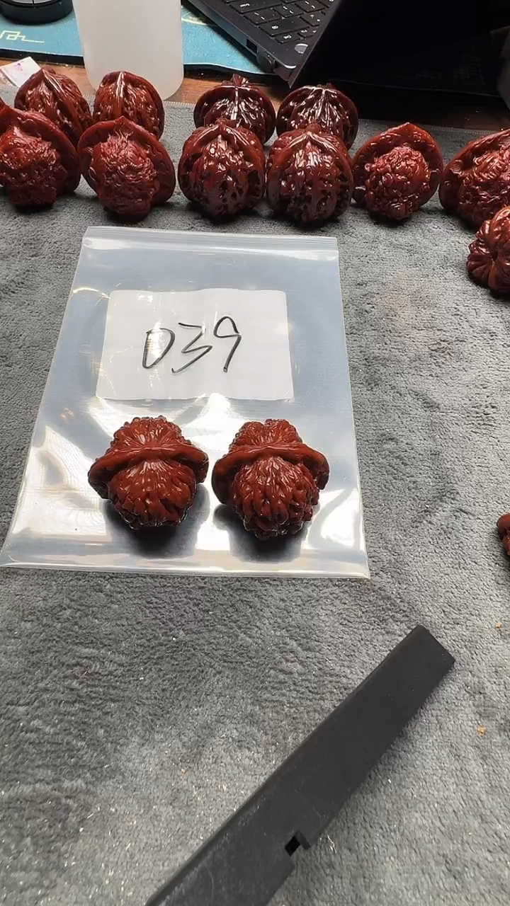 把件文玩核桃41尺 四座楼039