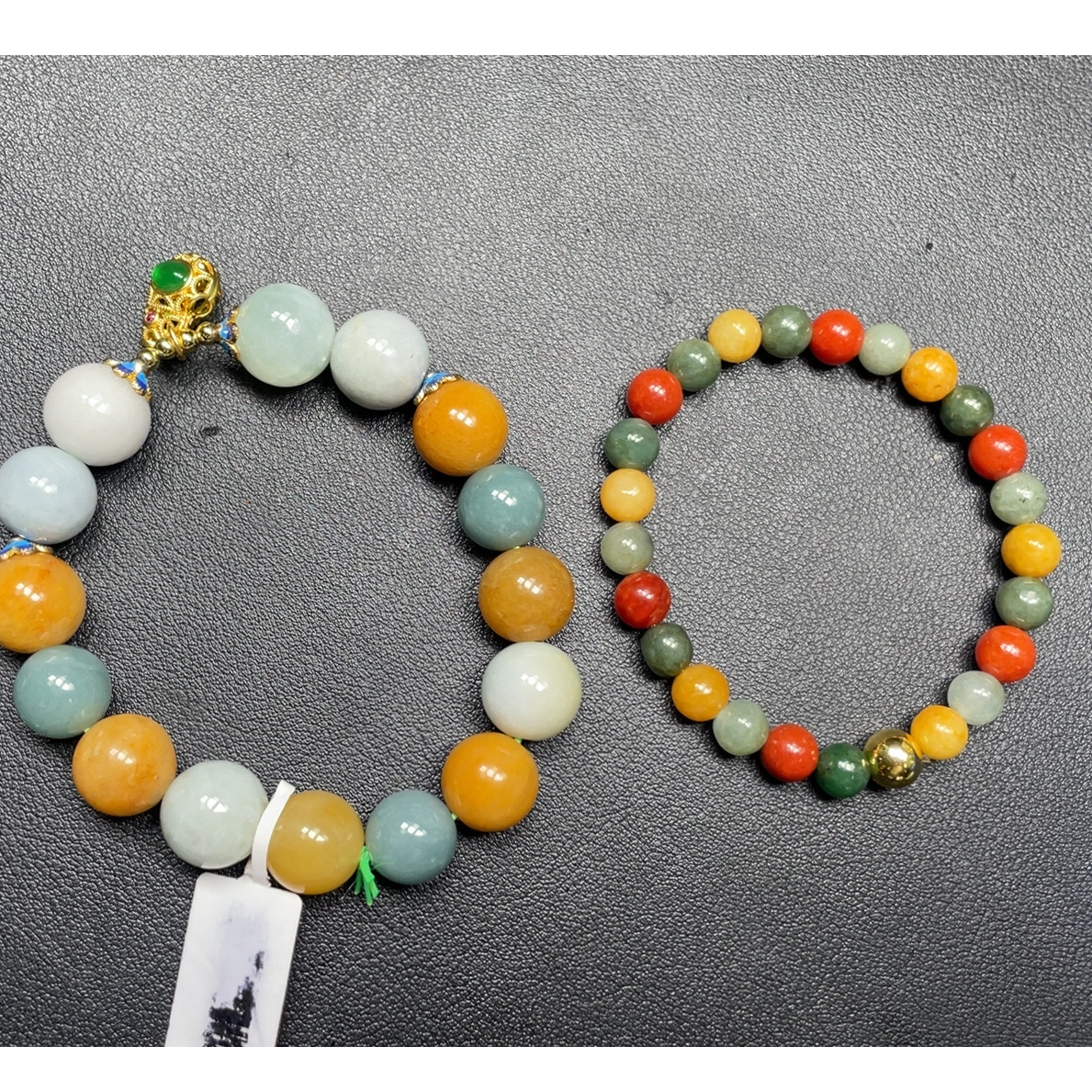 翡翠A货时尚手串GS-70013多样性发其一