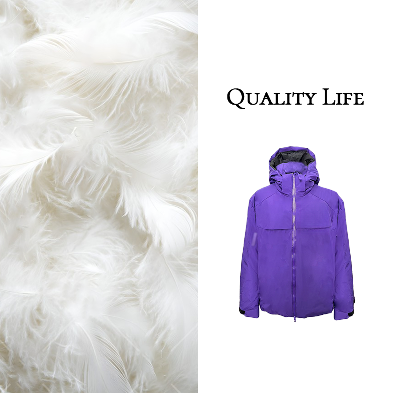 2025 冬季新款轻奢运动连帽滑雪冲锋羽绒服Y3035