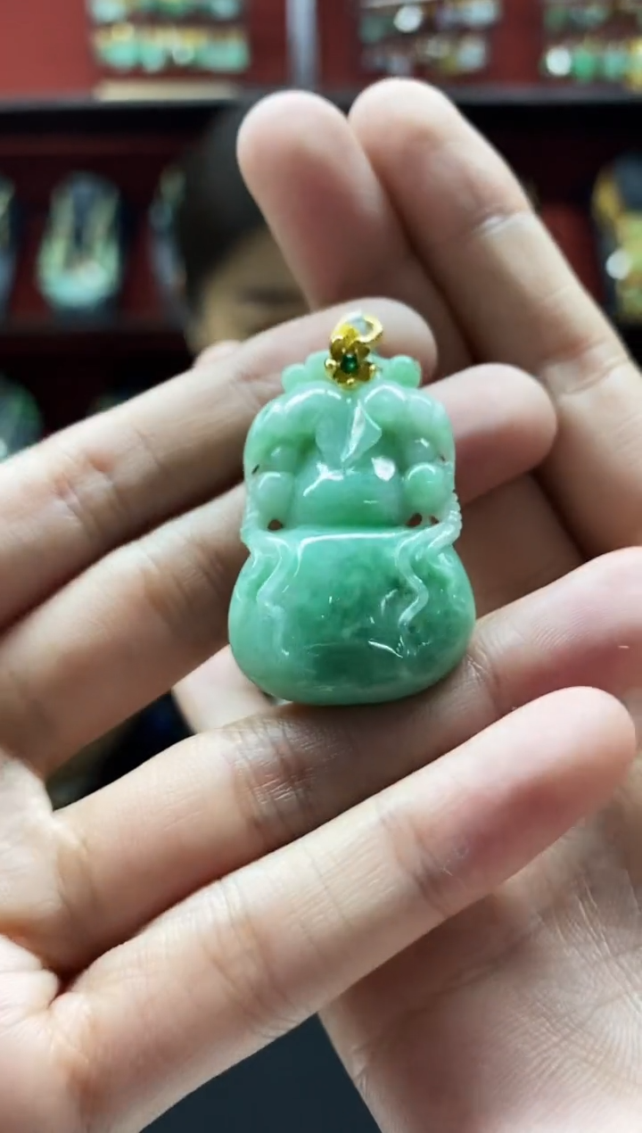 颈饰未镶嵌翡翠翡翠吊坠