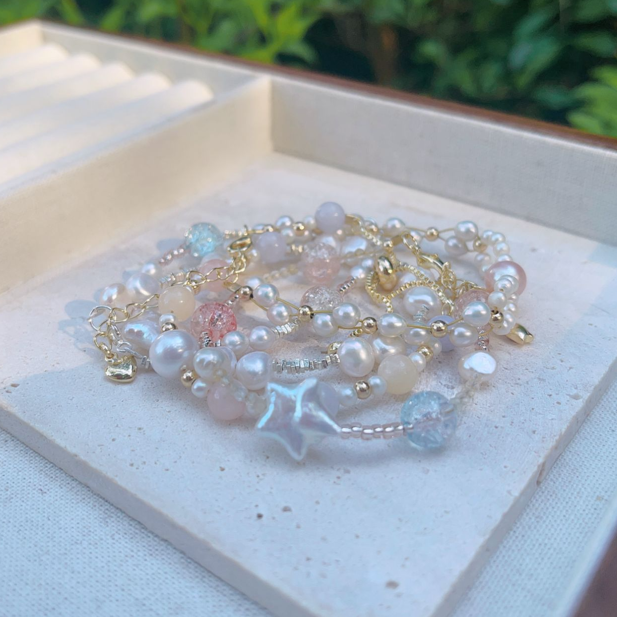 淡水珍珠手链简约时尚微瑕