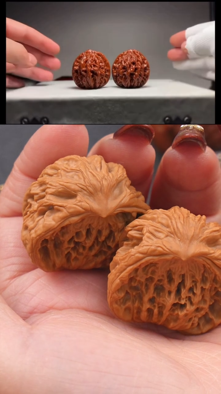 【闪购商品】文玩核桃把件36蛇王聚宝盆