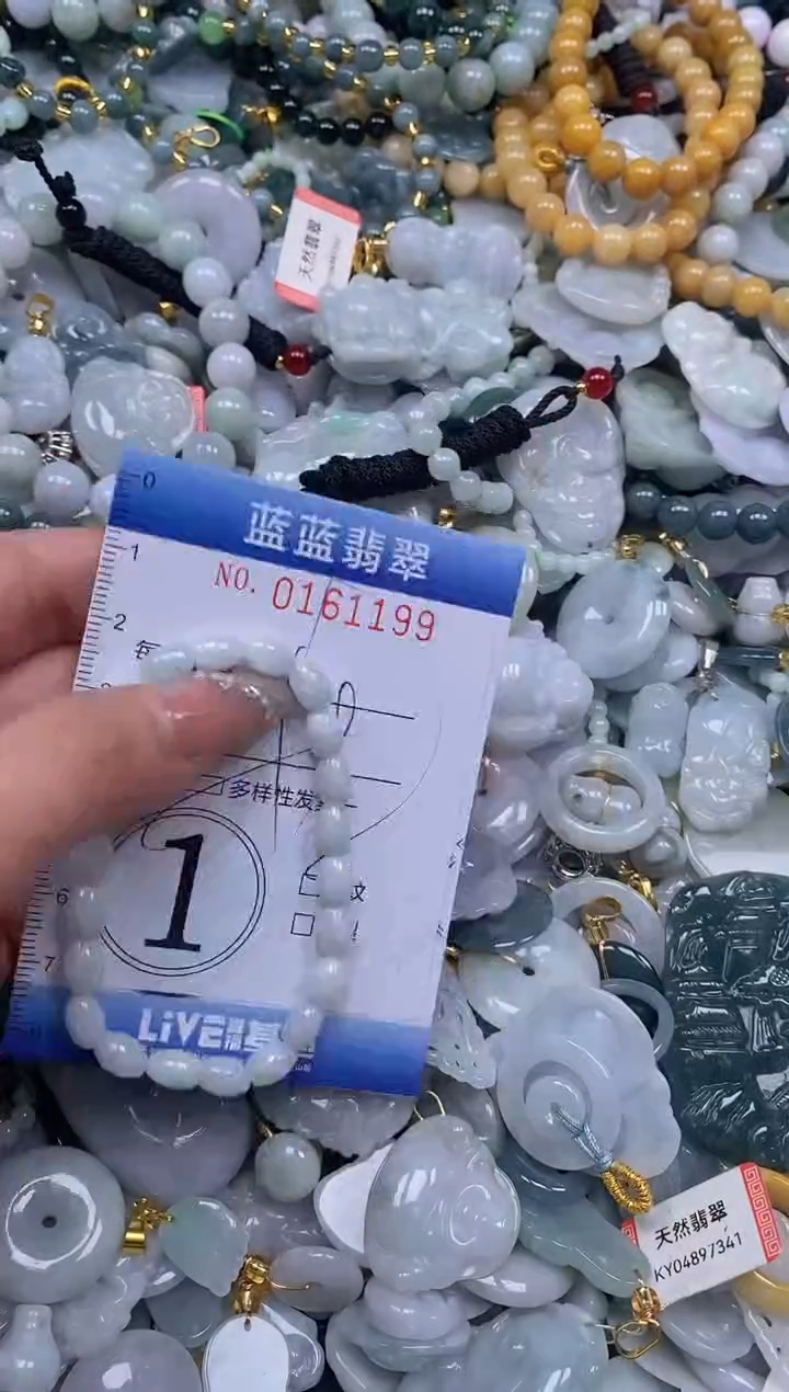 【闪购商品】翡翠颈饰未镶嵌闪购0161199多样性发其一