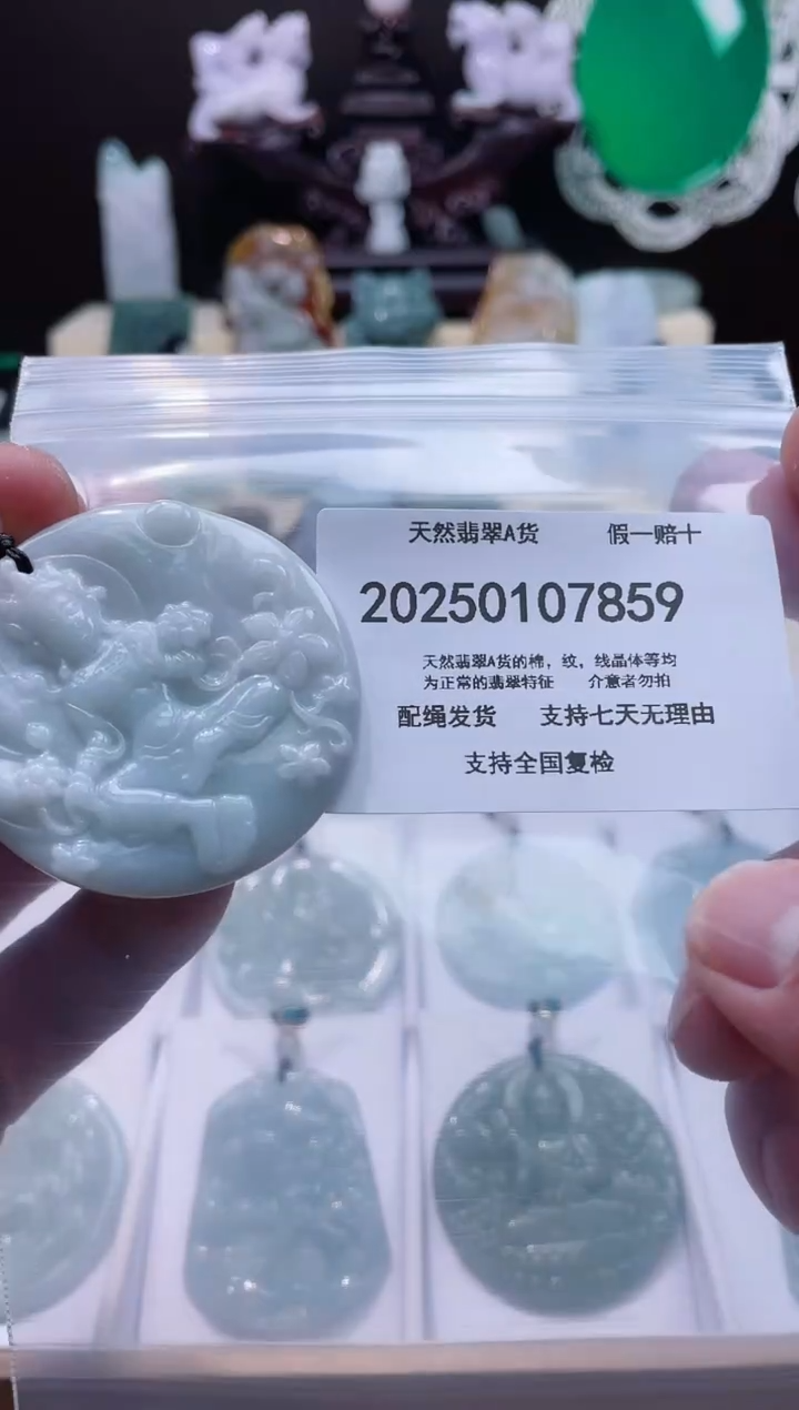 【闪购商品】翡翠颈饰未镶嵌闪购商品8号店200250010025