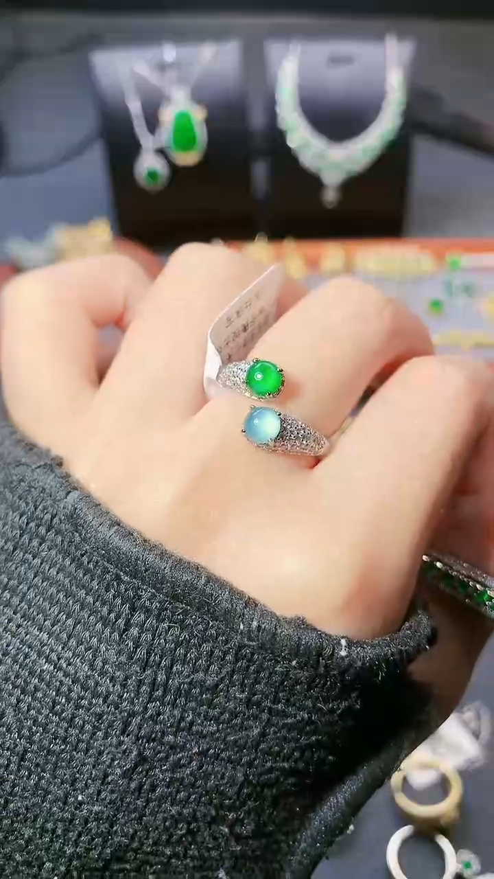 【闪购商品】翡翠戒指未镶嵌戒指