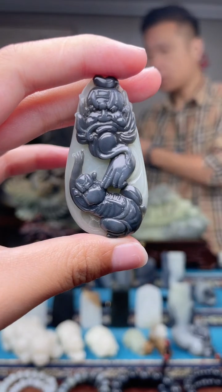 未镶嵌和田玉挂件1