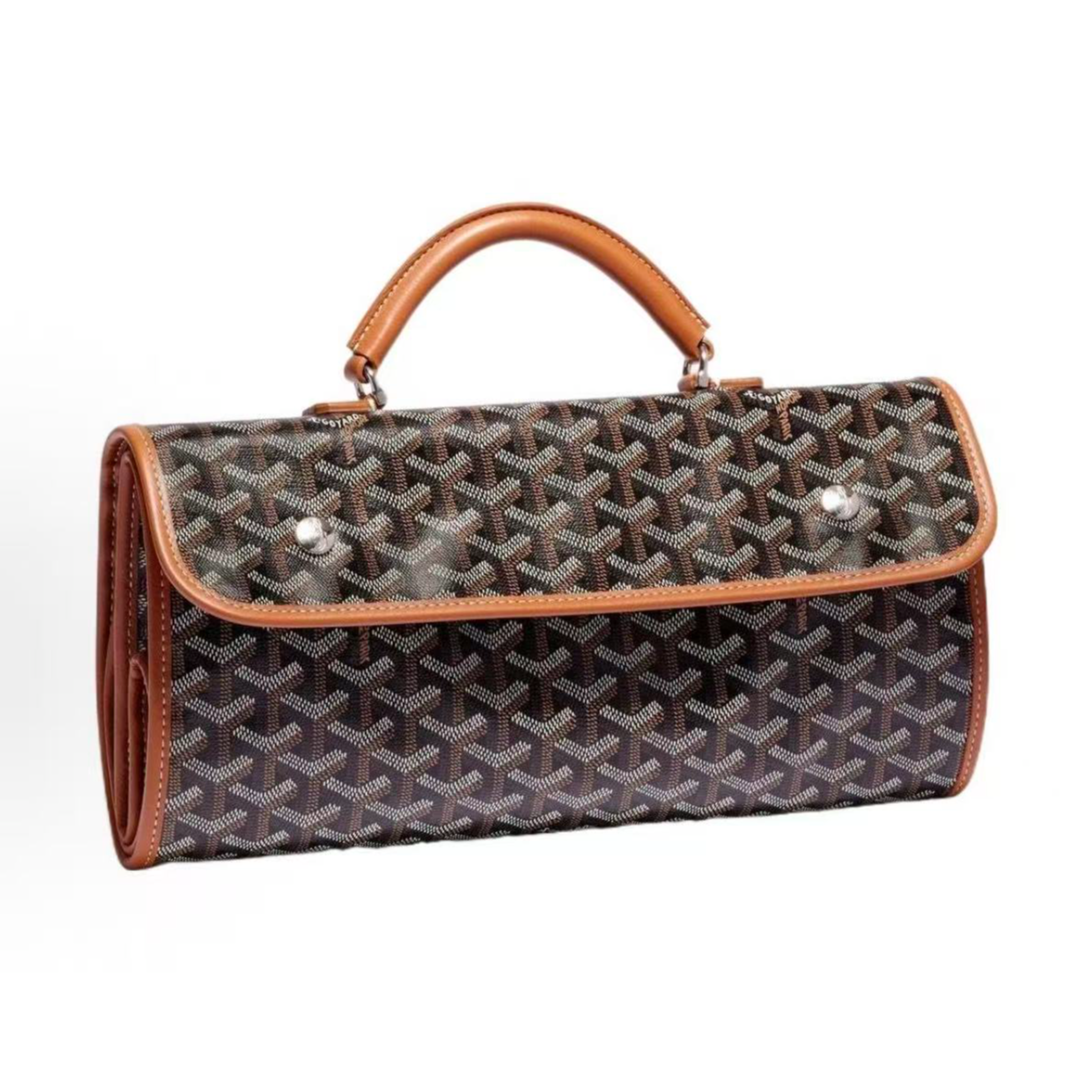 99新 Goyard 戈雅Saint LegerY字老花满印可折叠双肩包中号