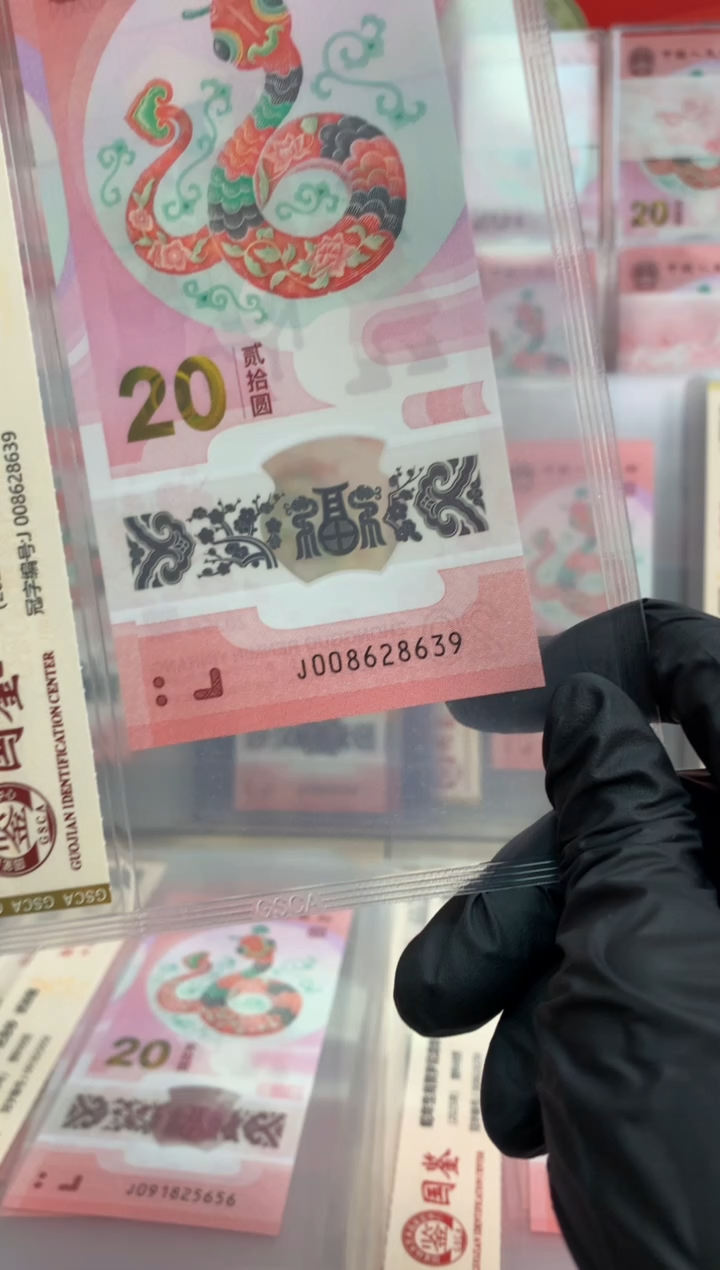 【闪购商品】塑料蛇钞 真钞【单张】8639