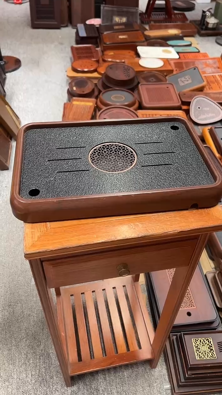 新品福利石材长39CM*宽26CM茶盘