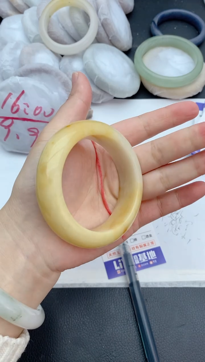 【闪购商品】石英质玉未镶嵌手镯214+56/57