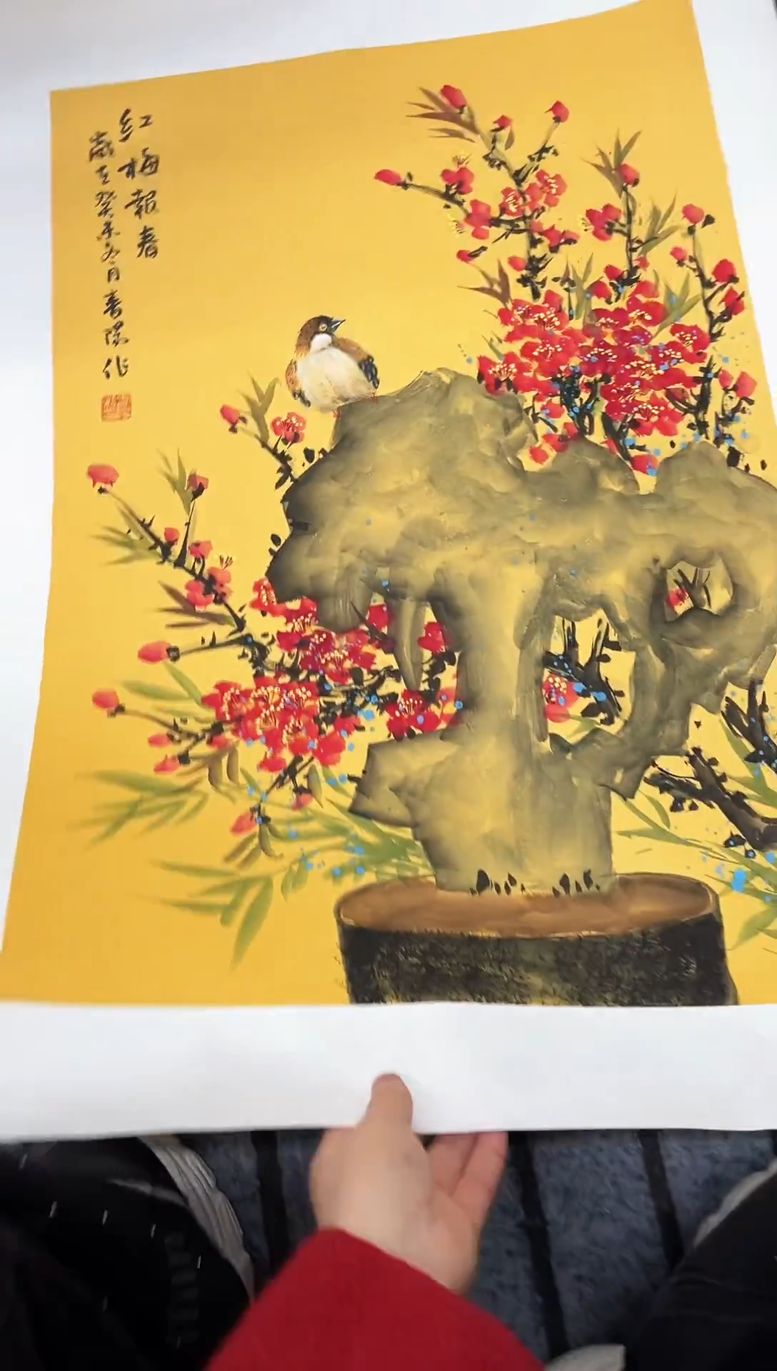 精品国画花鸟作品