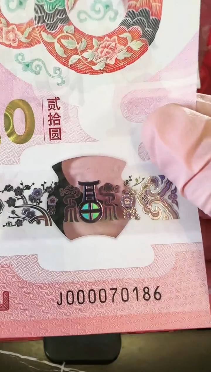 【闪购商品】塑料25蛇钞000070186单张裸