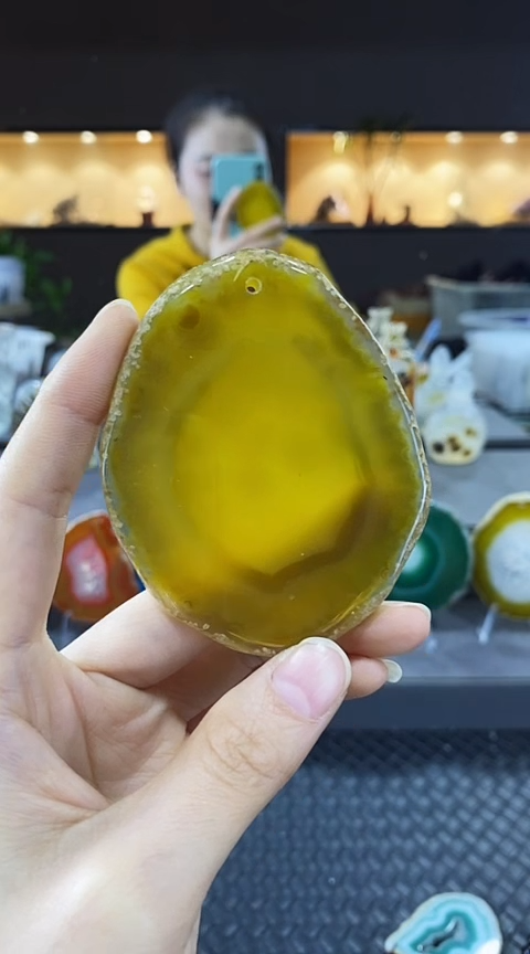 未镶嵌颈饰玛瑙/玉髓随**月玛瑙