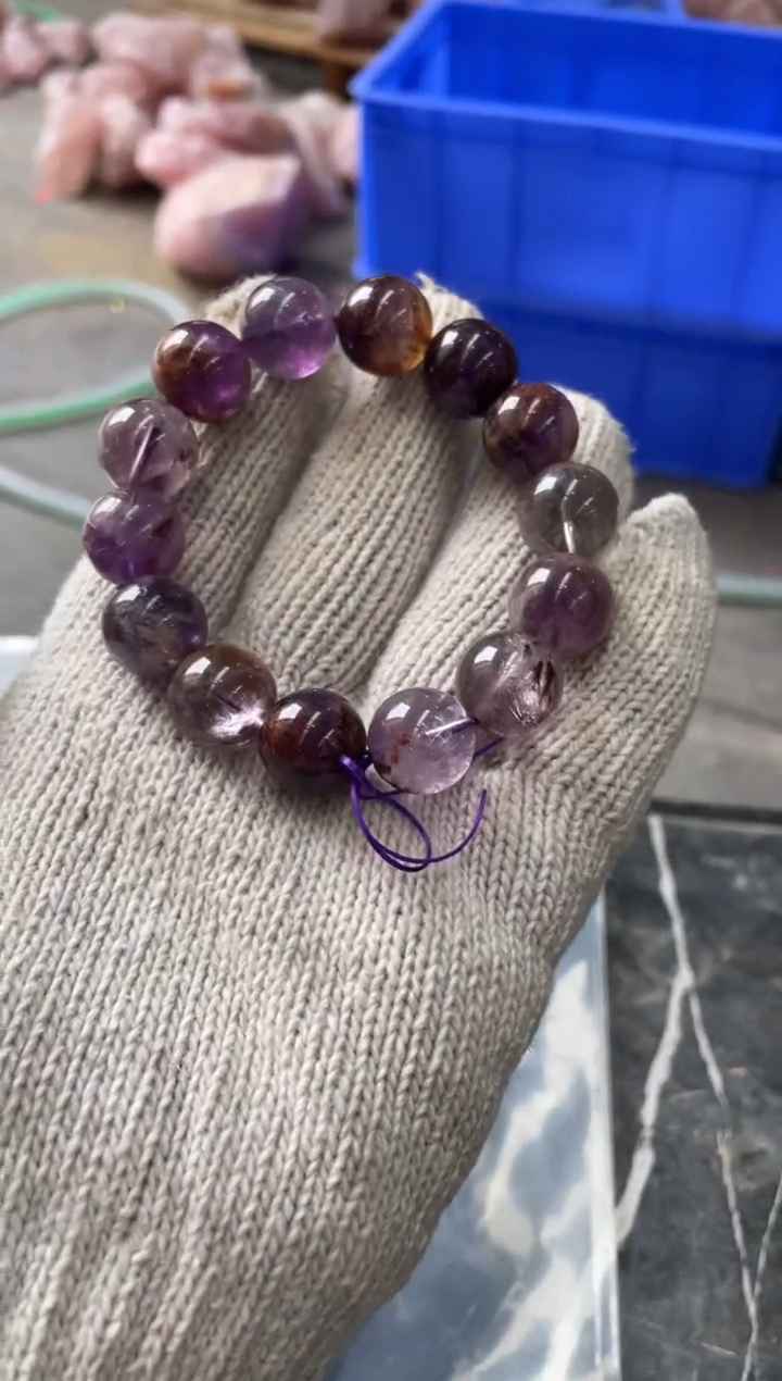 【闪购商品】水晶手串卡16mm+未镶嵌天然极光23手串拍3单99发1