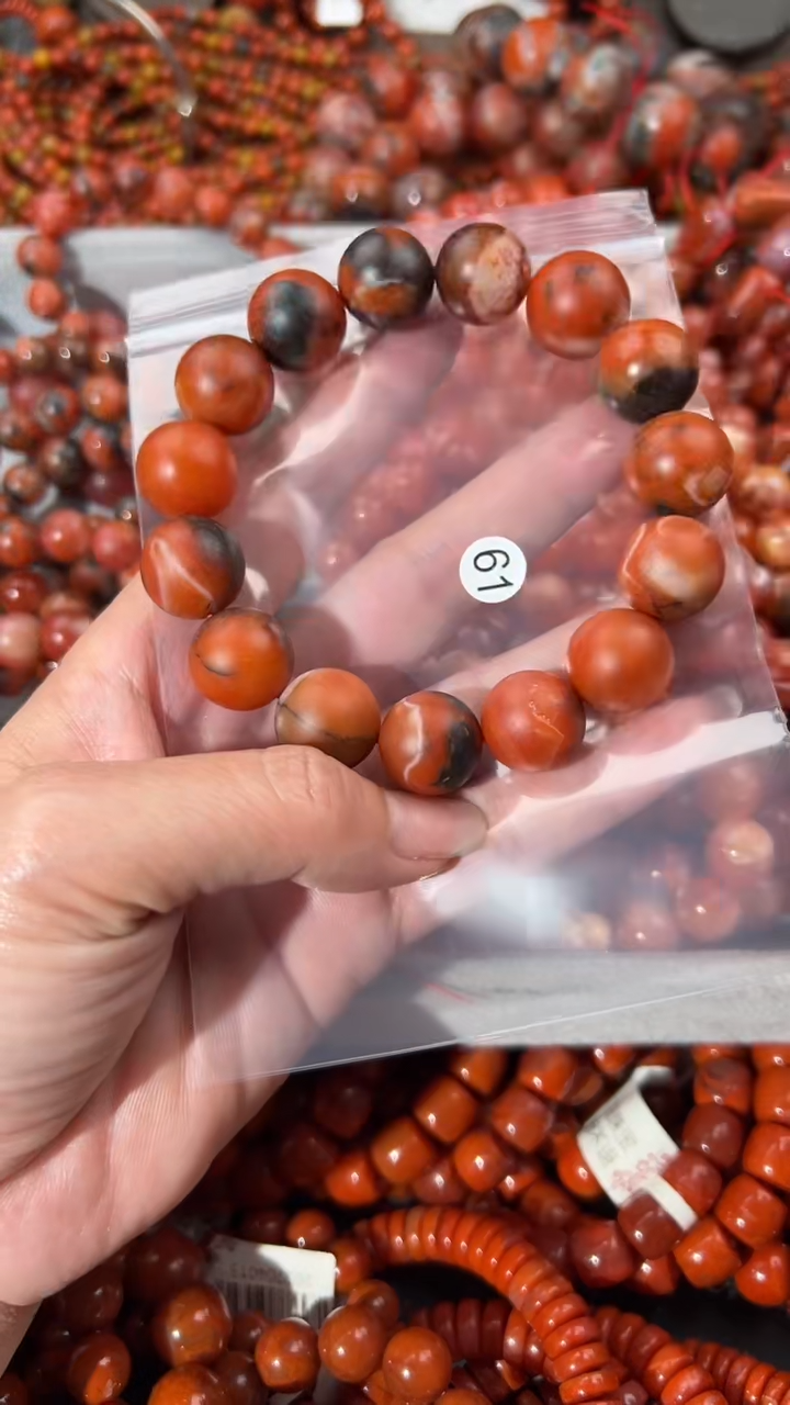 南红玛瑙未镶嵌手串15+