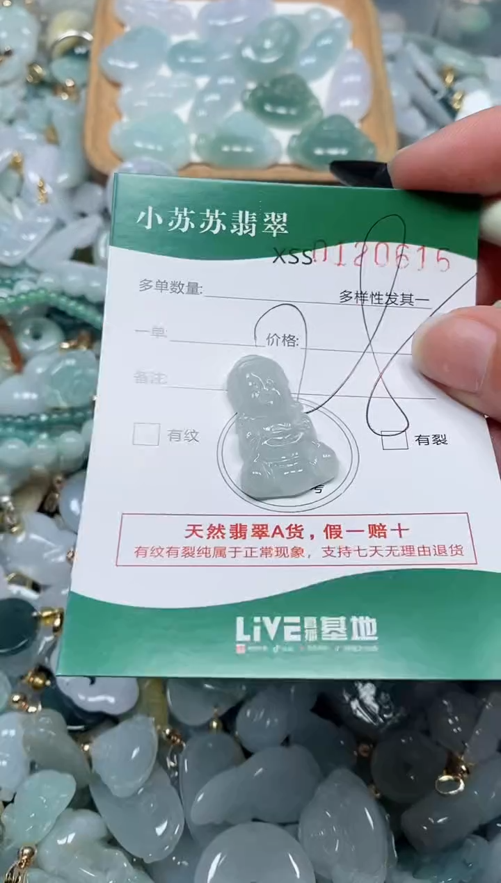 【闪购商品】翡翠颈饰未镶嵌闪购商品0120616
