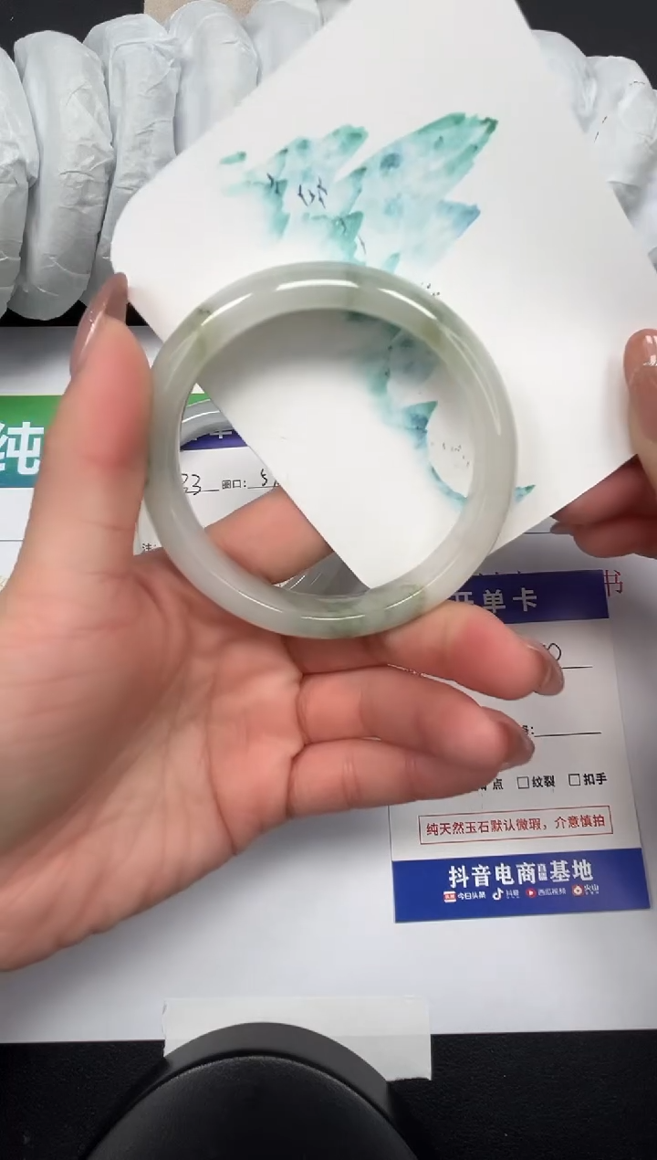 【闪购商品】石英质玉手镯未镶嵌34-60