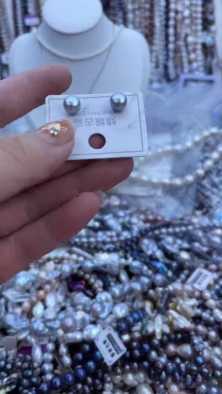 【闪购商品】淡水珍珠耳饰未镶嵌906