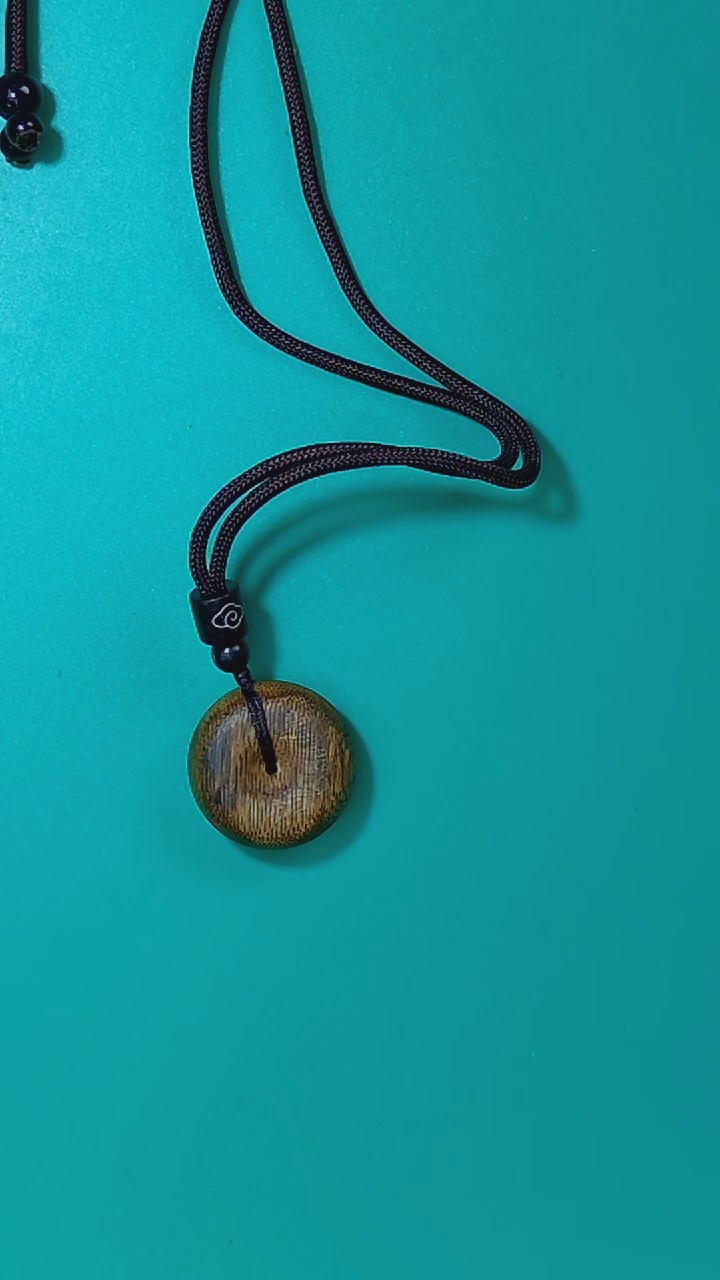 【闪购商品】沉香吊坠芽庄白棋楠平安扣（小）3072