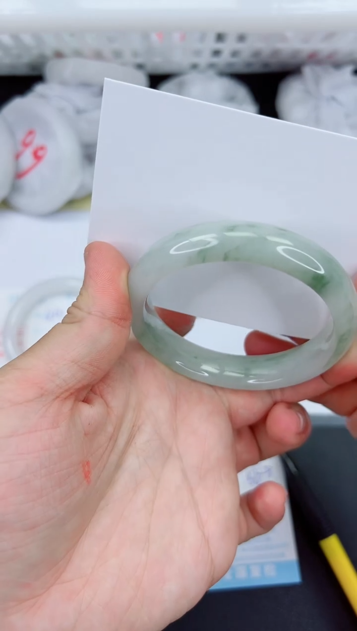 【闪购商品】石英质玉手镯未镶嵌442-57.2