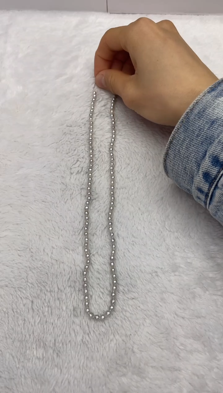 【闪购商品】海水珍珠颈饰未镶嵌AK真多麻4-4.5mm（多样性发一）