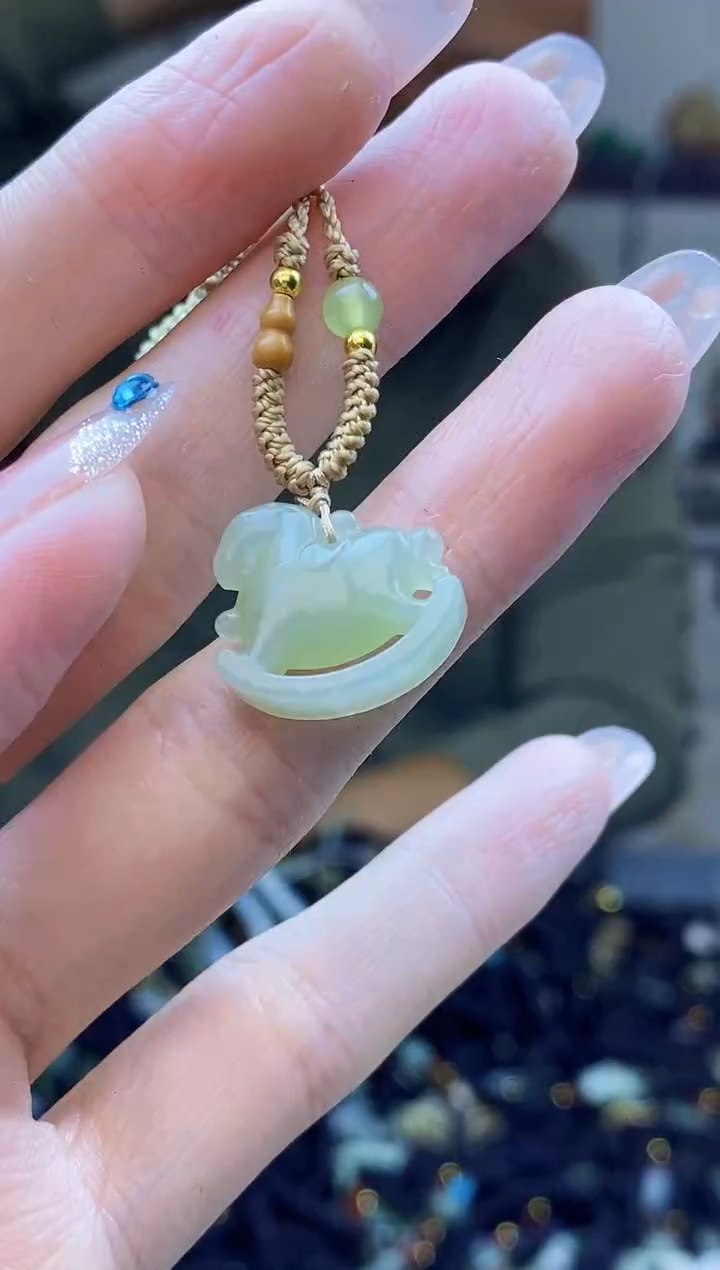 颈饰未镶嵌和田玉多样性发拍一发一