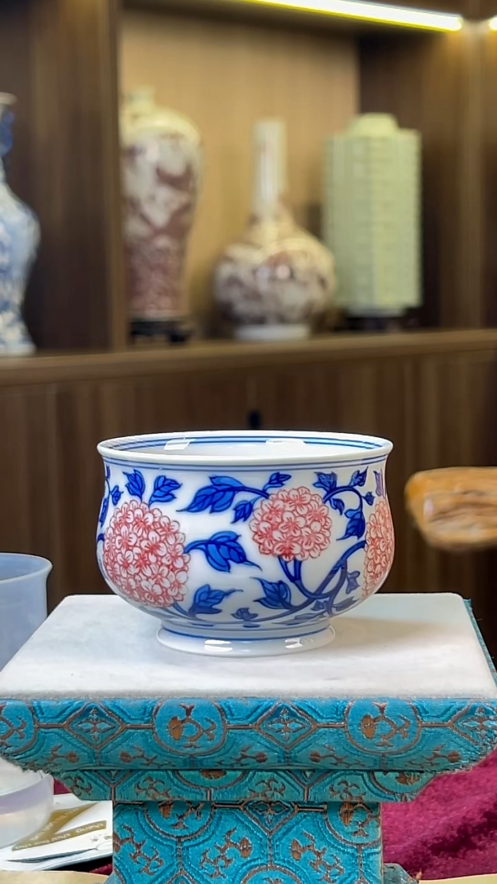 瓷片景德镇毛仔柴窑杯