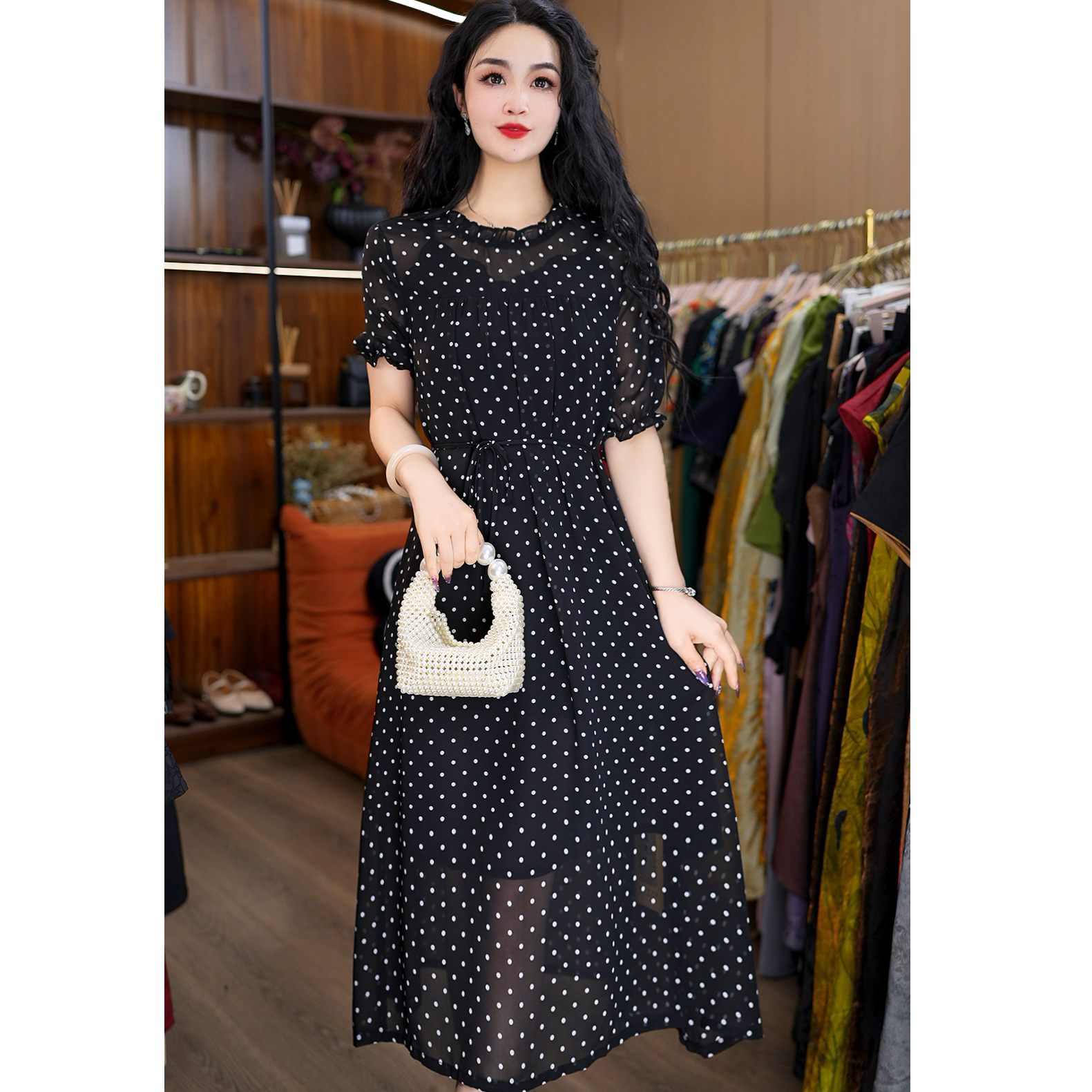 0085-22新款时尚连衣裙