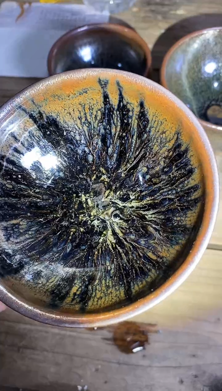 茶盏建窑建盏茶器458