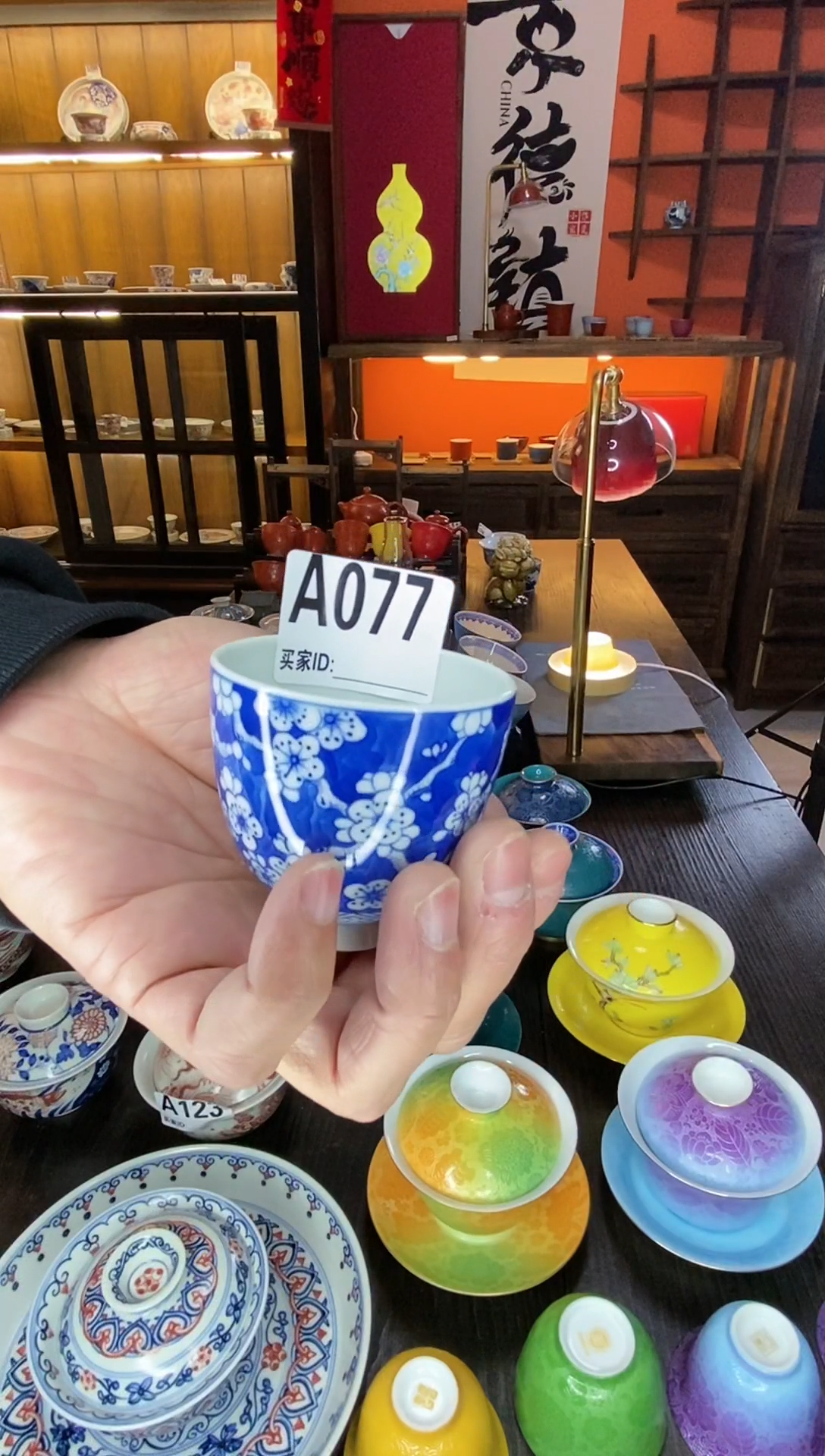 【闪购商品】景德镇手工手绘陶瓷茶具