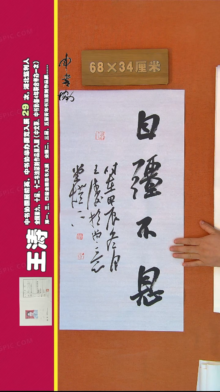 【闪购商品】书法6王涛书法作品